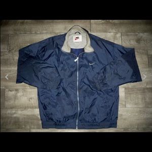 Nike Back Center Check Swoosh Men’s Jacket Vtg XL